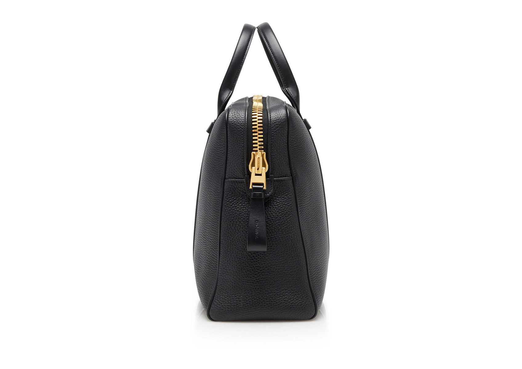 MALETÍN CON HEBILLA DE CUERO GRANULADO