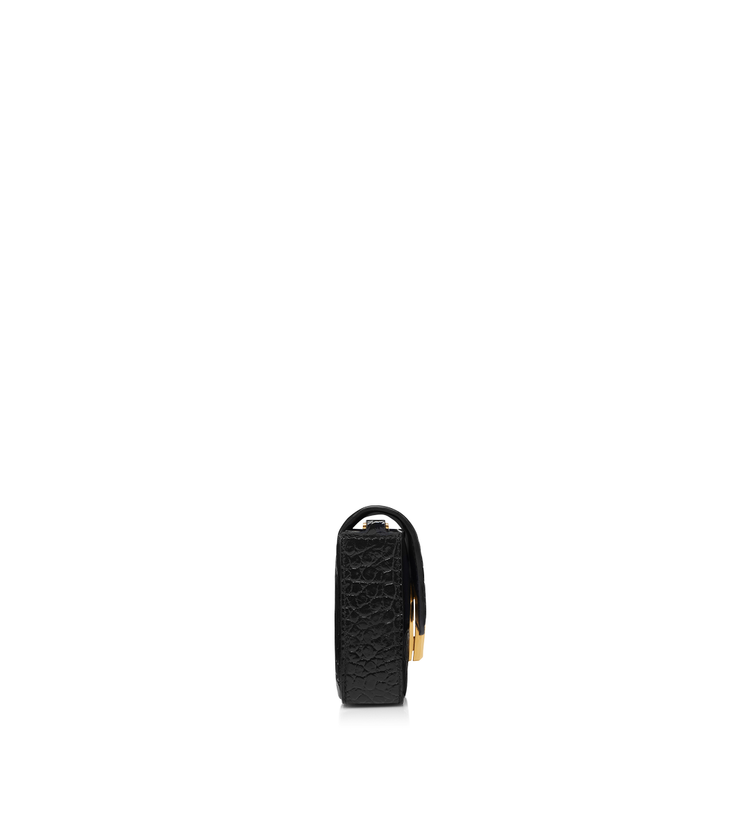 MINI BOLSO WALLIS DE PIEL DE COCODRILO ESTAMPADA BRILLANTE