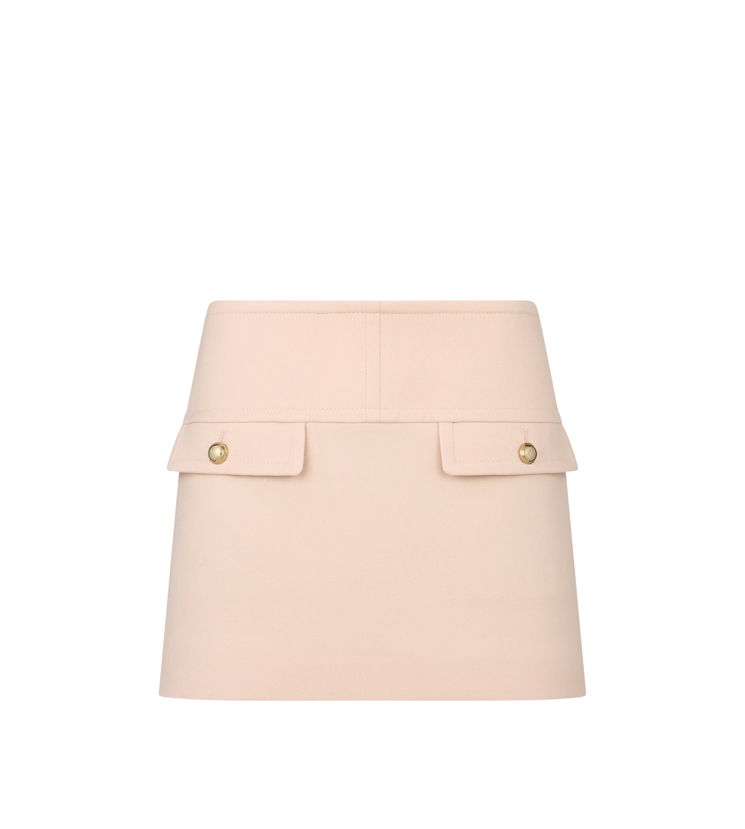 MINIFALDA CON BOLSILLOS DE PARCHE