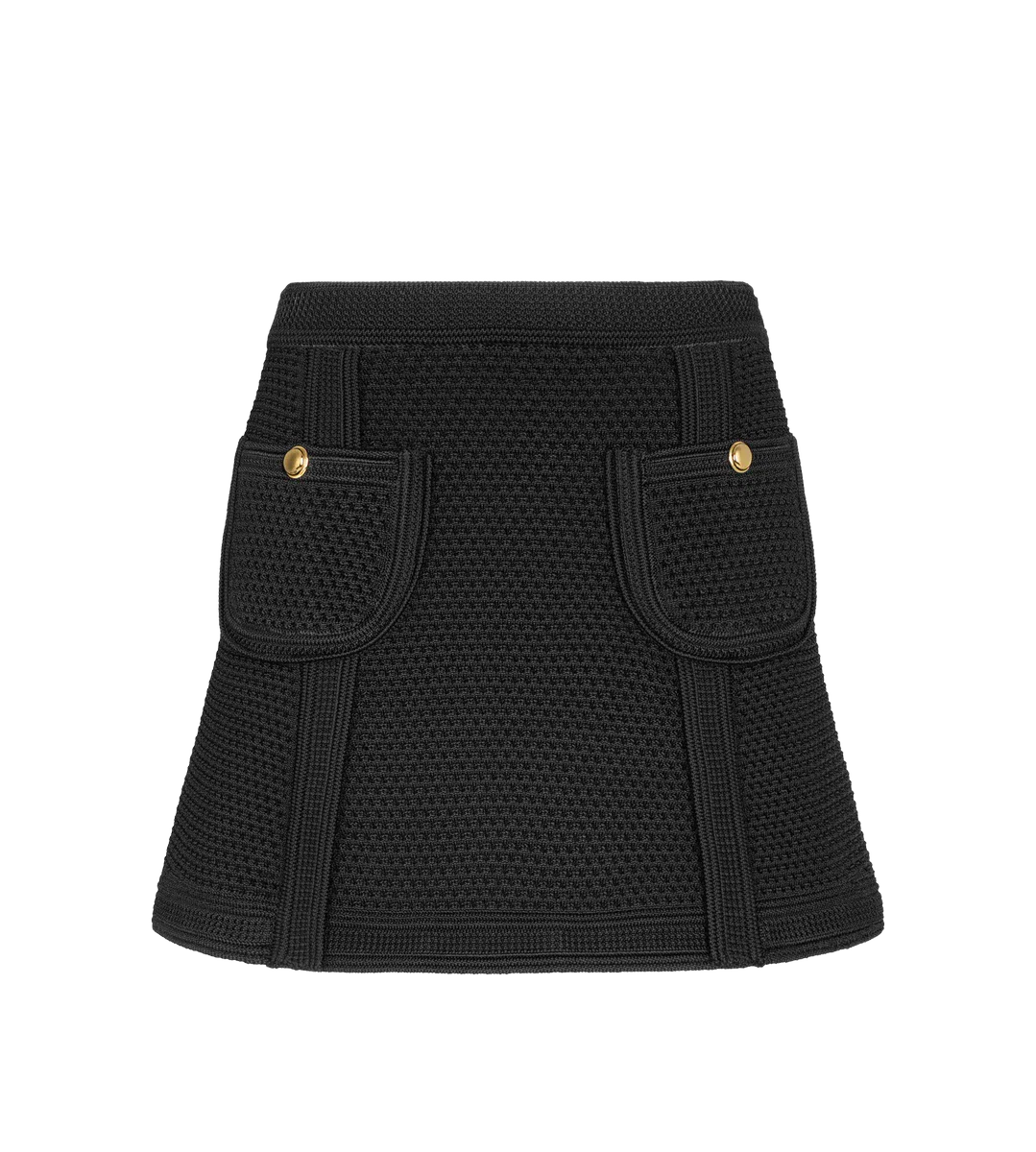 MINIFALDA CON BOLSILLOS DE PARCHE