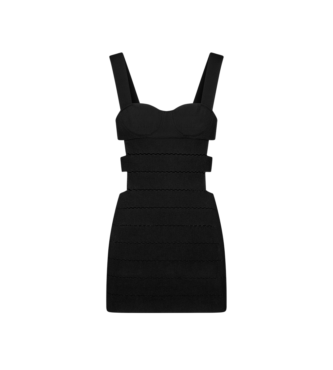 MINIVESTIDO DE PUNTO INTARSIA