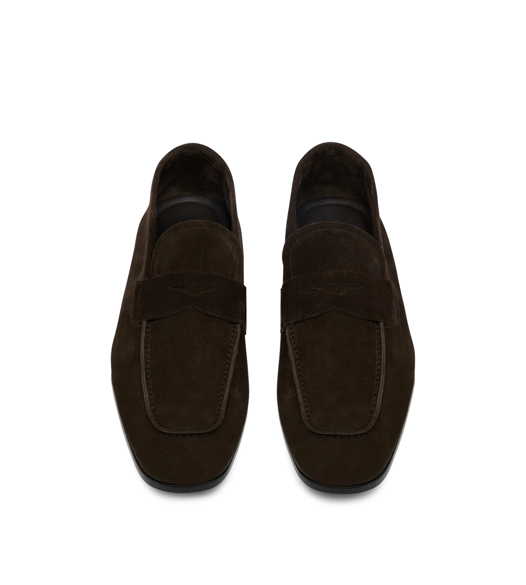 MOCASÍN DE ANTE SEAN CON BANDA RETORCIDA