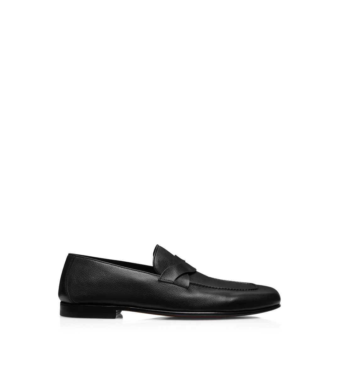 MOCASÍN GIGI DE BANDA RETORCIDA DE PIEL SUAVE Y FLEXIBLE