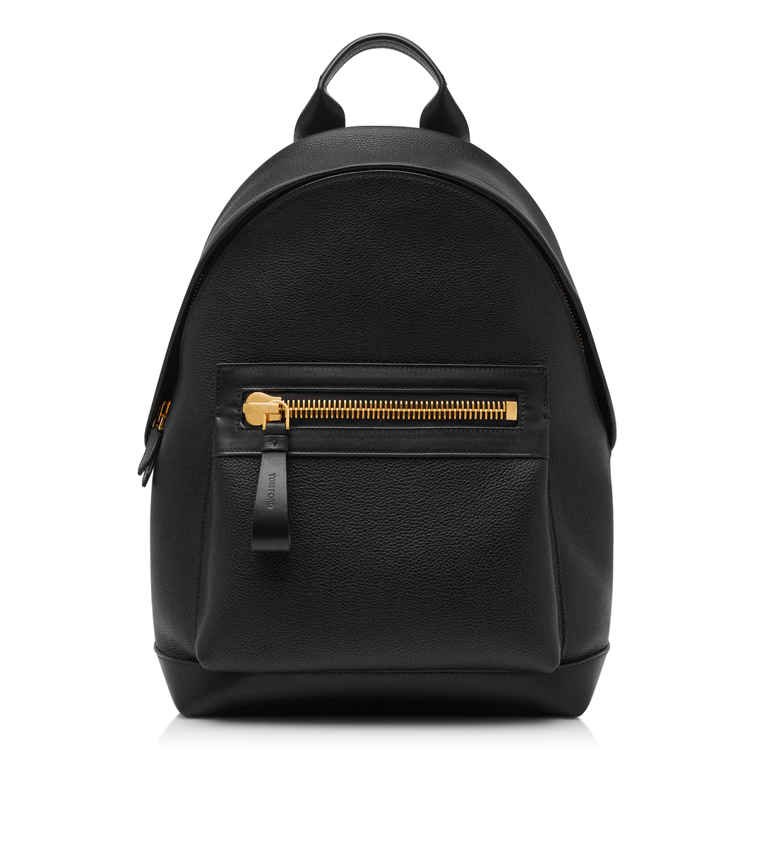 MOCHILA CON HEBILLA DE CUERO GRANULADO