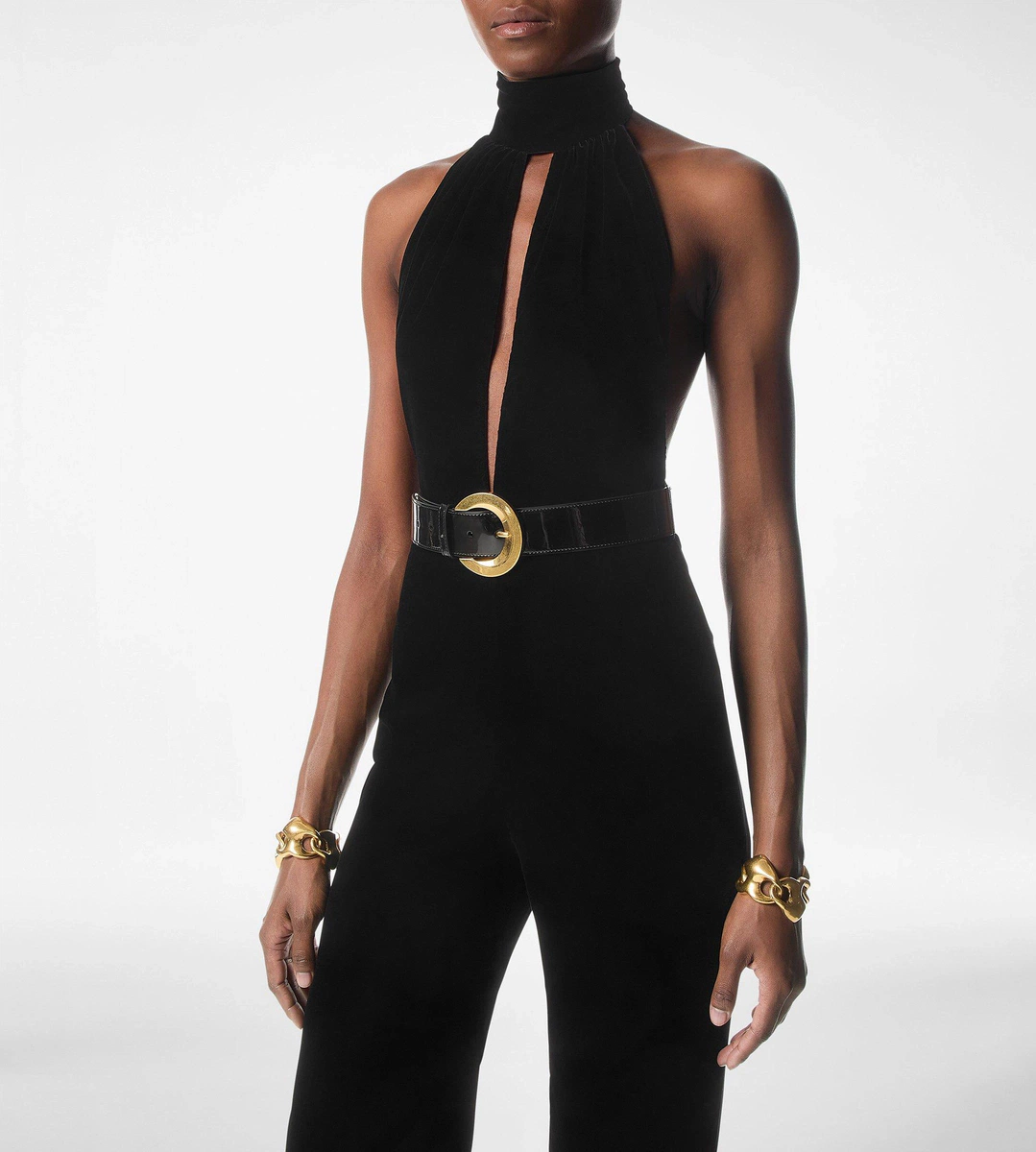 MONO CON CINTURÓN DE TERCIOPELO ELÁSTICO