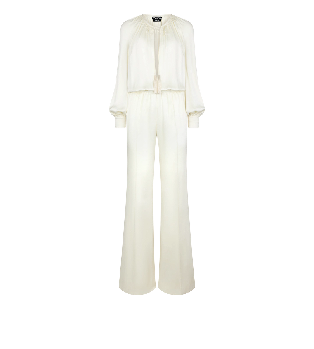 MONO FRUNCIDO DE MANGA LARGA