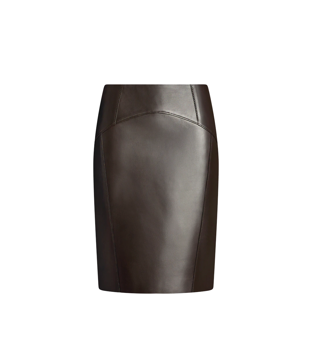 NUEVA FALDA LÁPIZ DE CUERO PLONGE