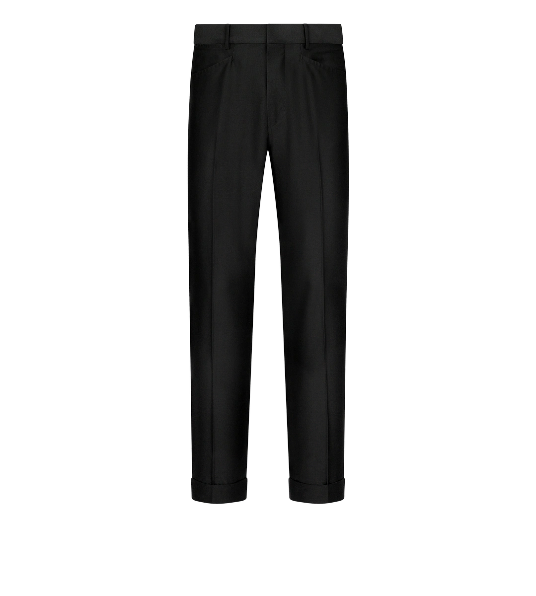 PANTALÓN ATTICUS DE LANA Y SEDA FAILLE CON BOLSILLO WESTERN