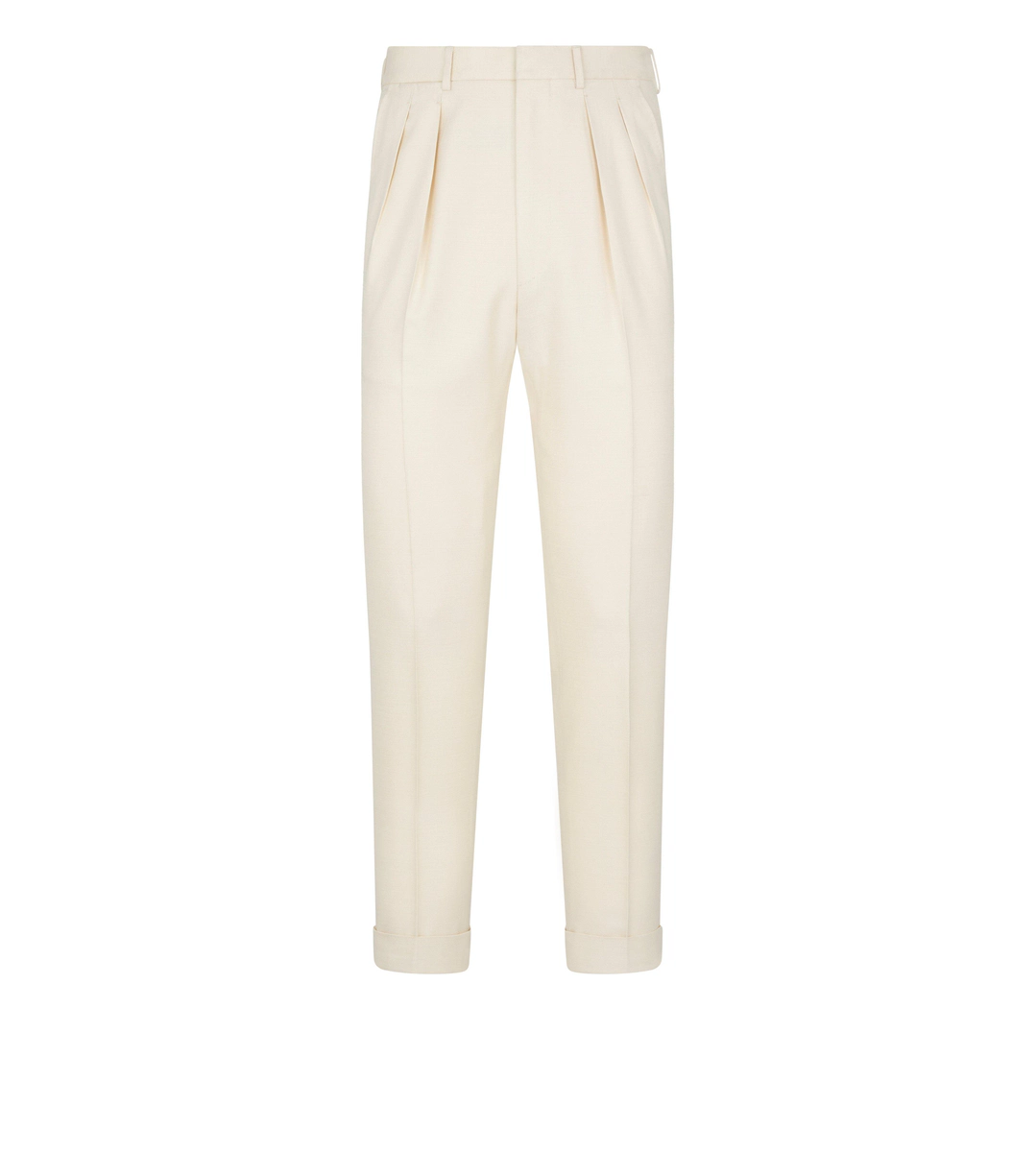 PANTALÓN CON PINZAS ATTICUS DE PURA SEDA