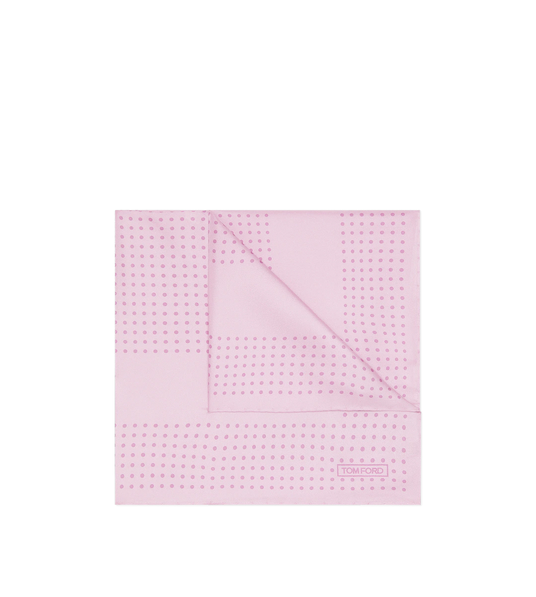 PAÑUELO DE BOLSILLO CON LUNARES ENMARCADO