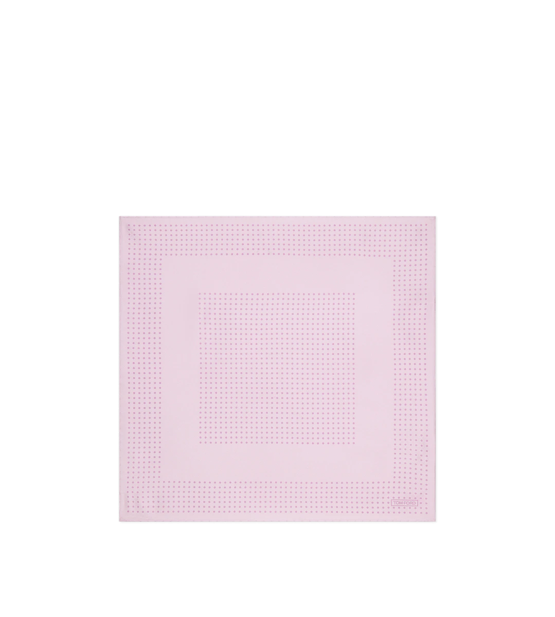 PAÑUELO DE BOLSILLO CON LUNARES ENMARCADO