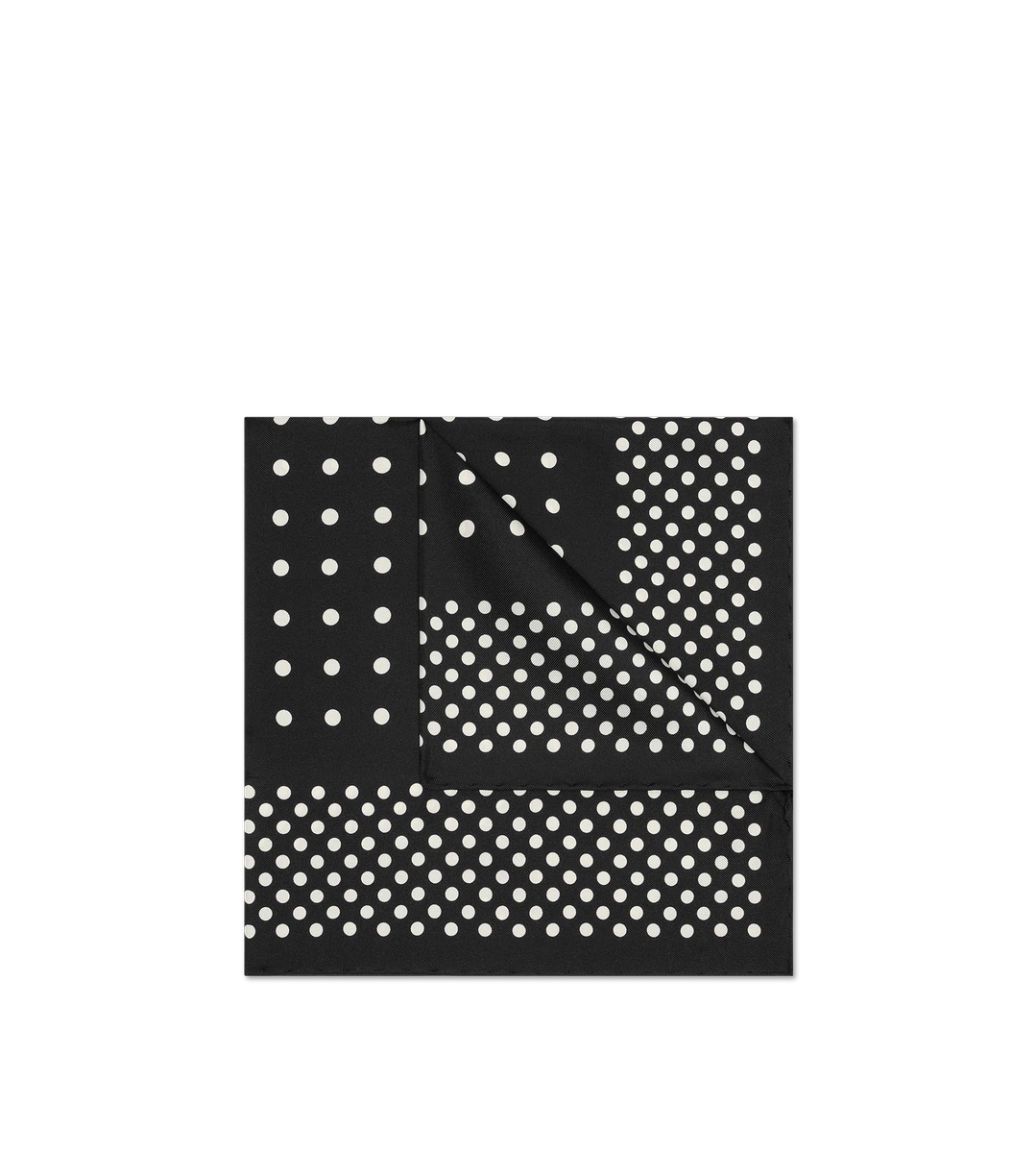 PAÑUELO DE BOLSILLO CON MARCO DE LUNARES