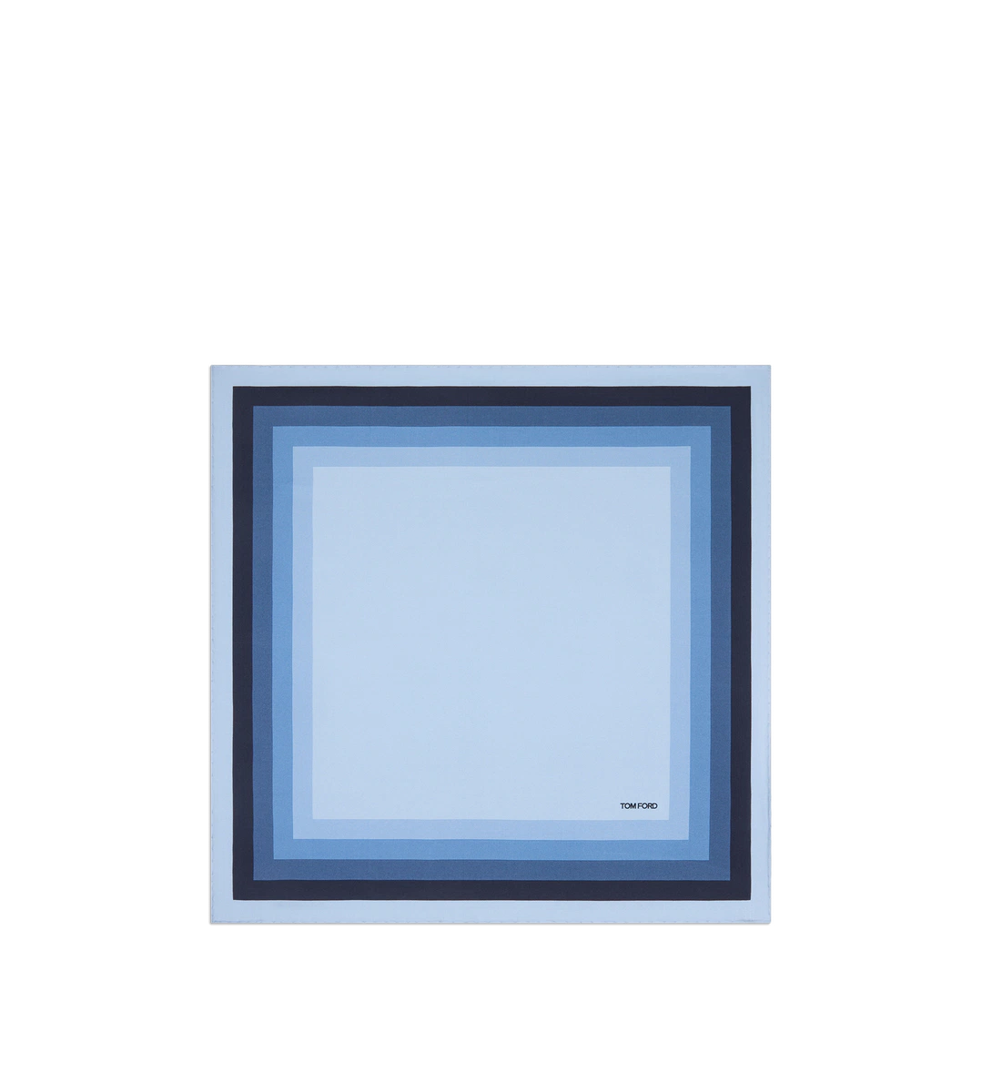 PAÑUELO DE BOLSILLO DE SEDA GEOMÉTRICO