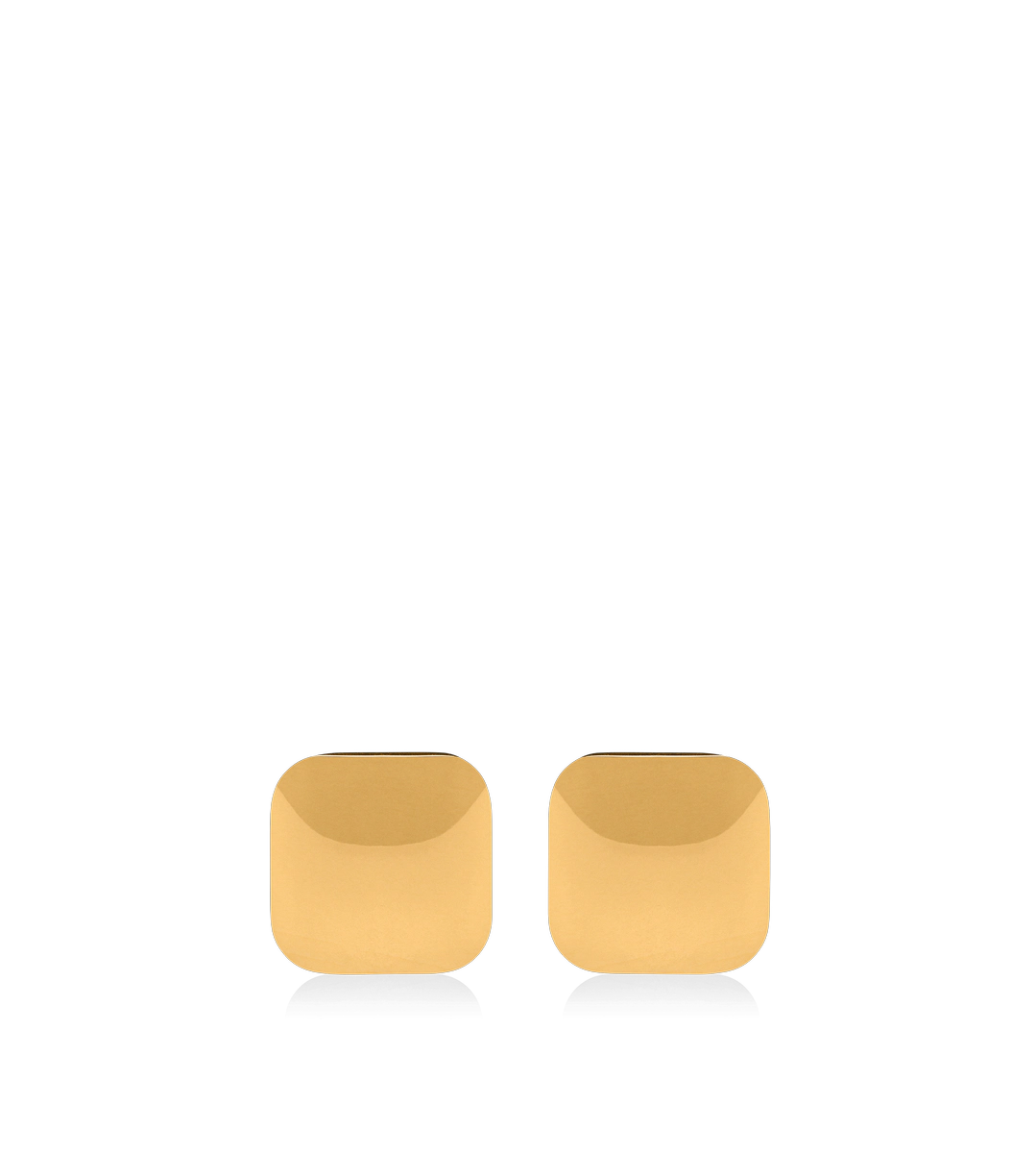 PENDIENTES AMY DE LATÓN DORADO VINTAGE