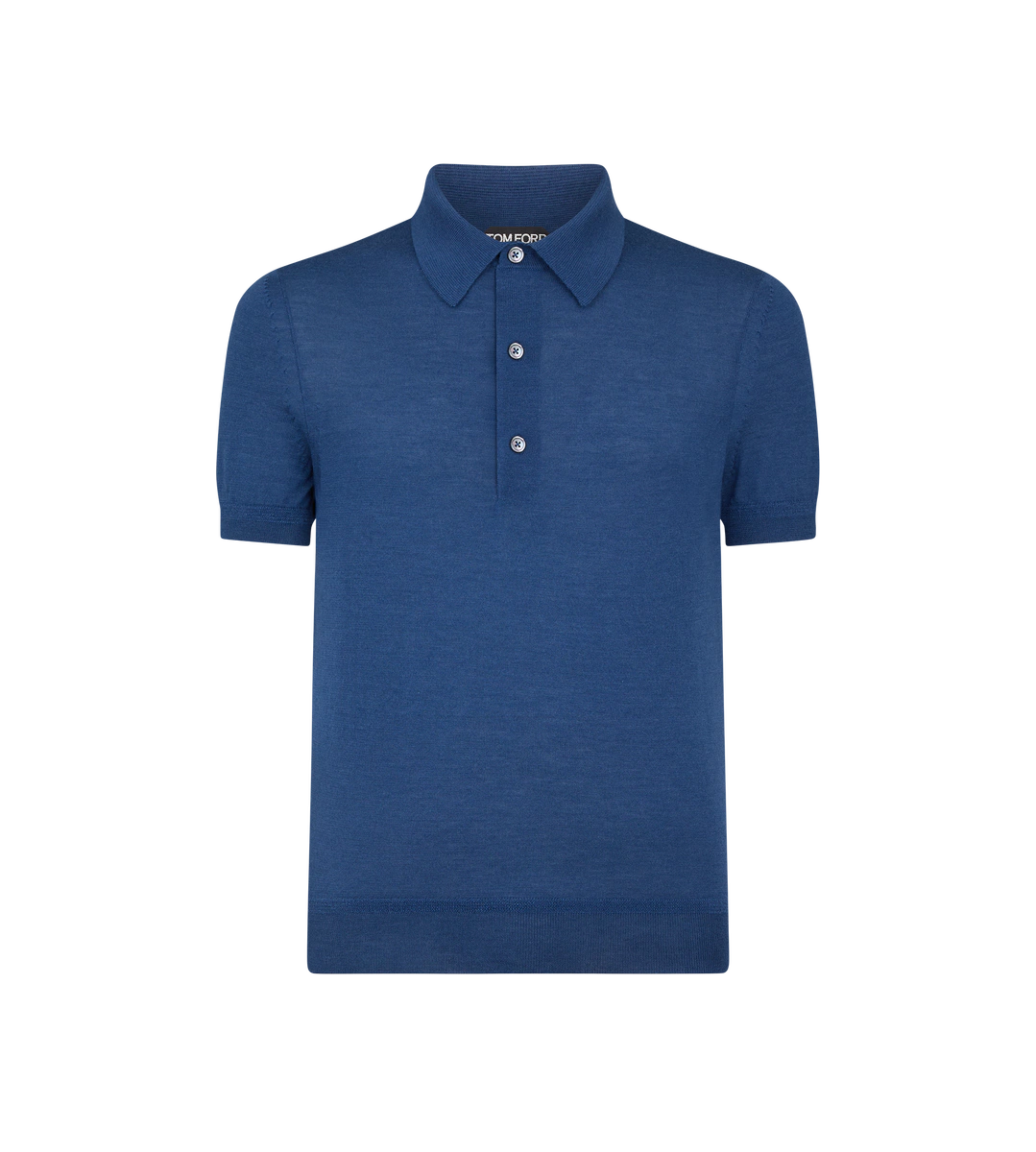 POLO DE PUNTO DE SEDA Y CACHEMIRA DE GALGA FINA