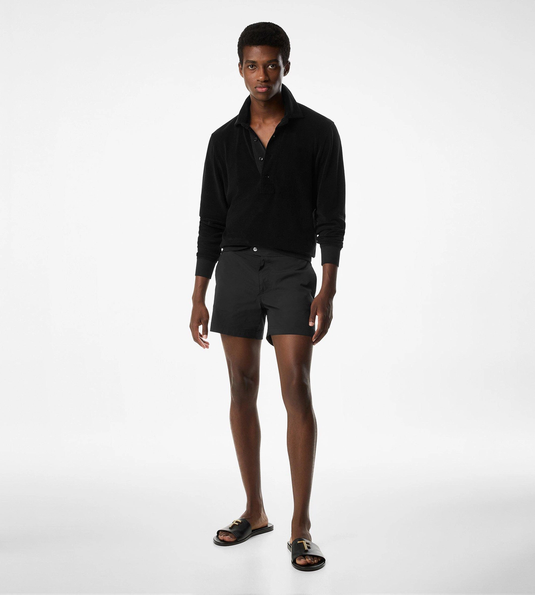 POLO DE TOALLA DE MANGA LARGA