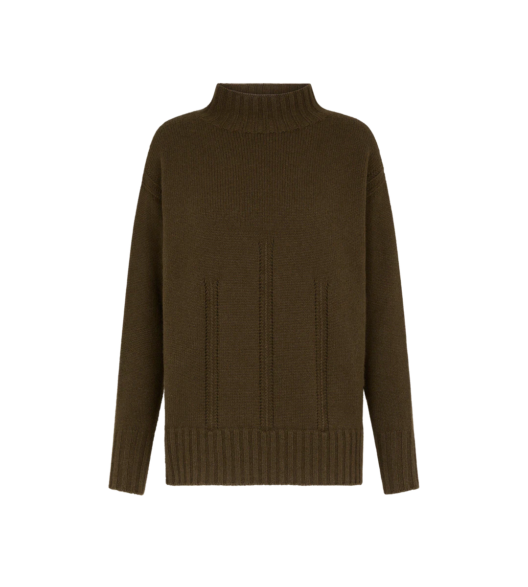 PUNTO DE CUELLO ALTO Y MANGA LARGA