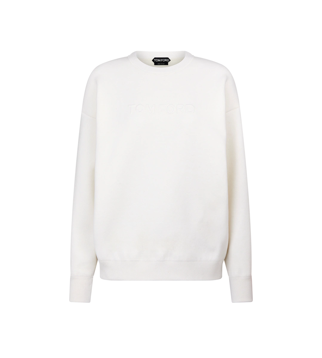 PUNTO DE CUELLO REDONDO DE MANGA LARGA