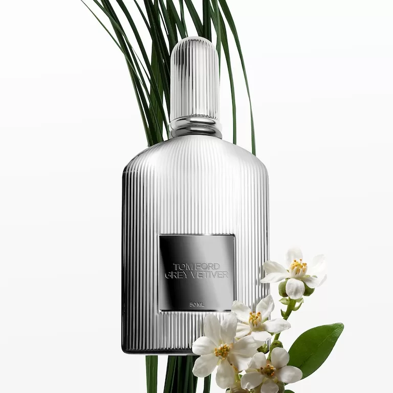 Perfume de vetiver gris