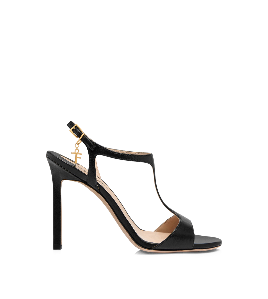 SANDALIA ANGELINA DE PIEL BRILLANTE