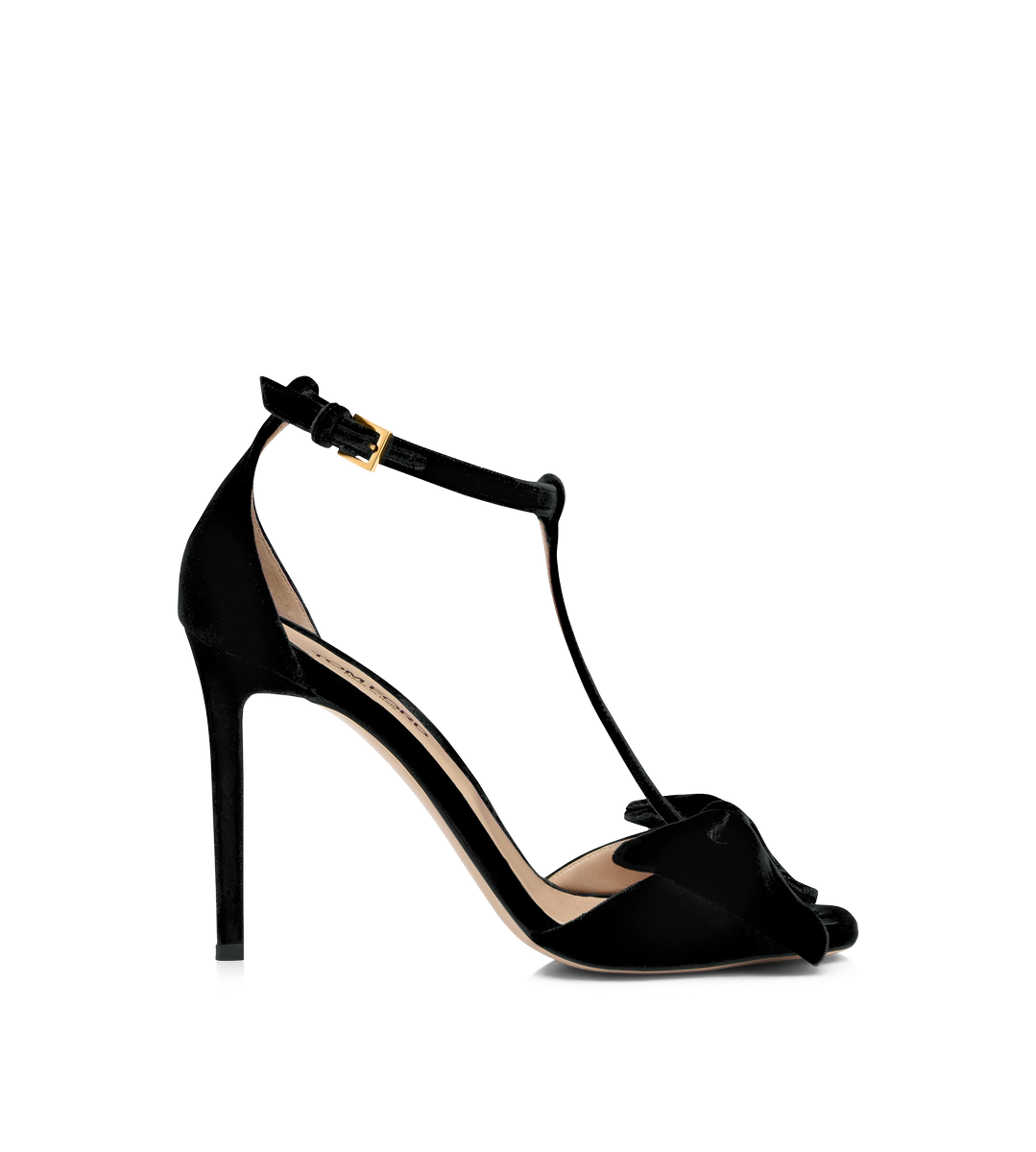 SANDALIA BRIGITTE DE TERCIOPELO