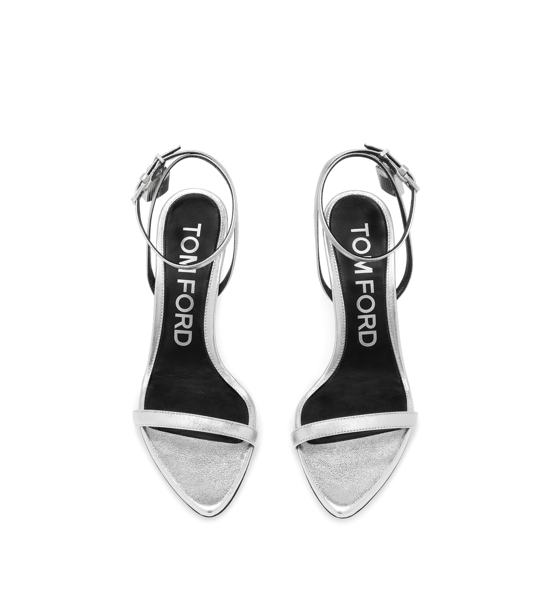 SANDALIA CANDADO DE PIEL NAPA LAMINADA SANDALIA CANDADO DE PIEL NAPA LAMINADA