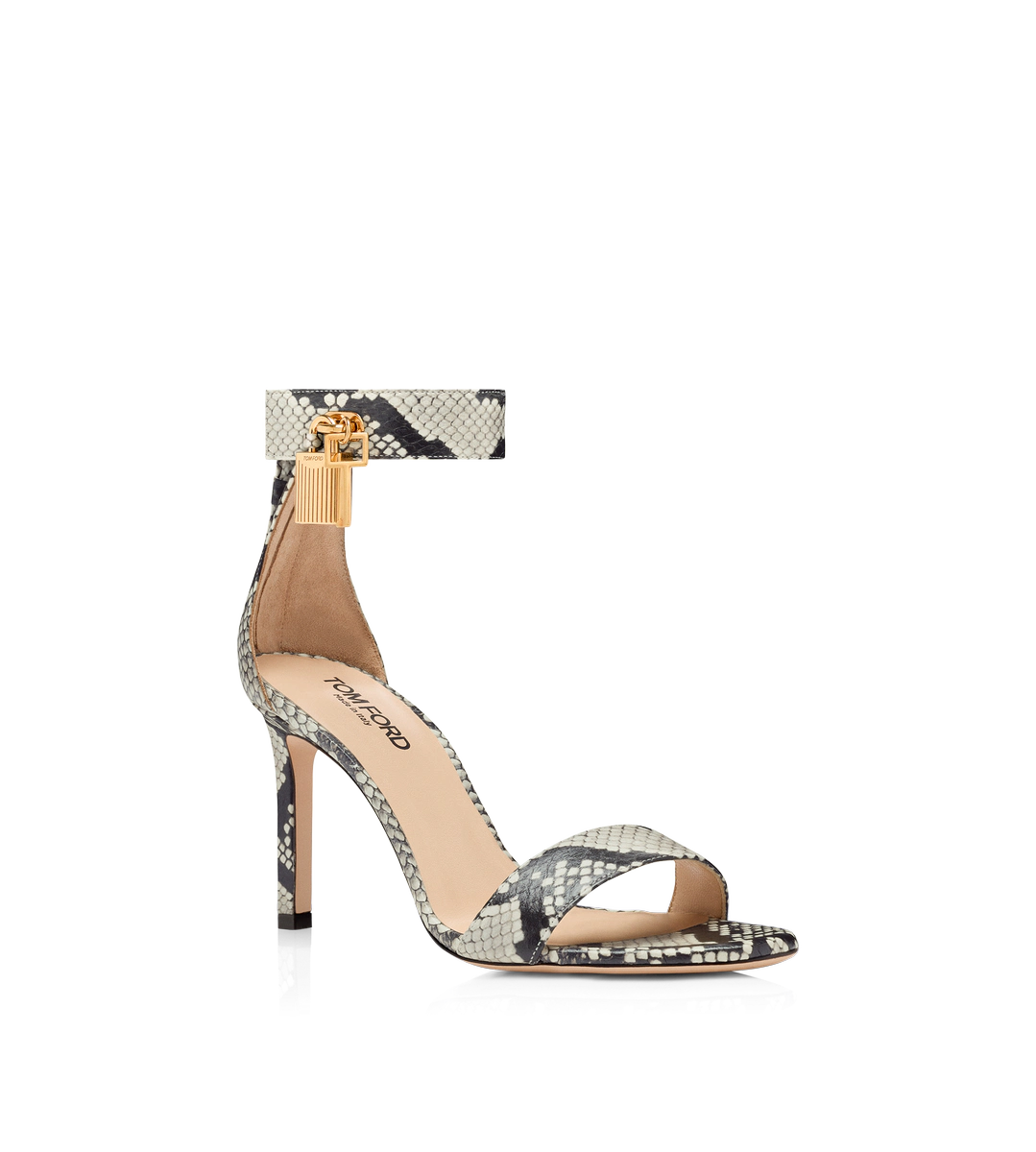 SANDALIA CANDADO PITÓN ESTAMPADO