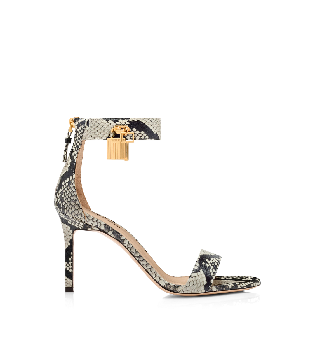 SANDALIA CANDADO PITÓN ESTAMPADO