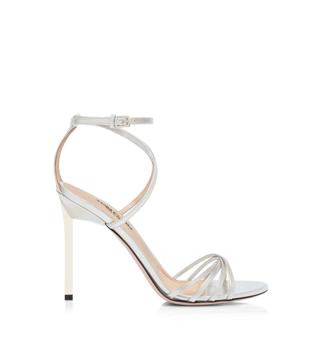 SANDALIA IDA LAMINADA ESTAMPADA LAGARTO