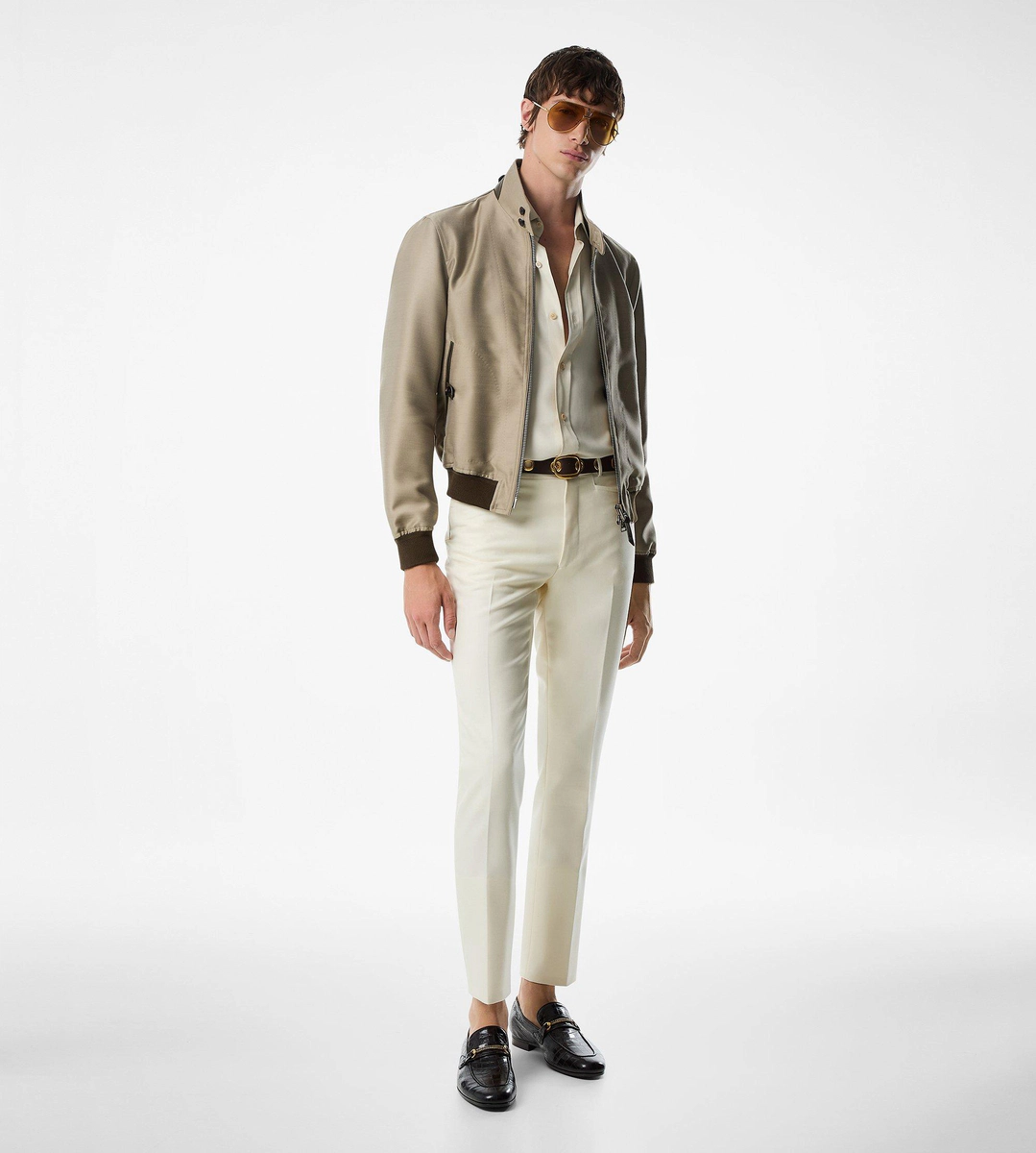 SARGA DE SEDA MOHAIR HARRINGTON