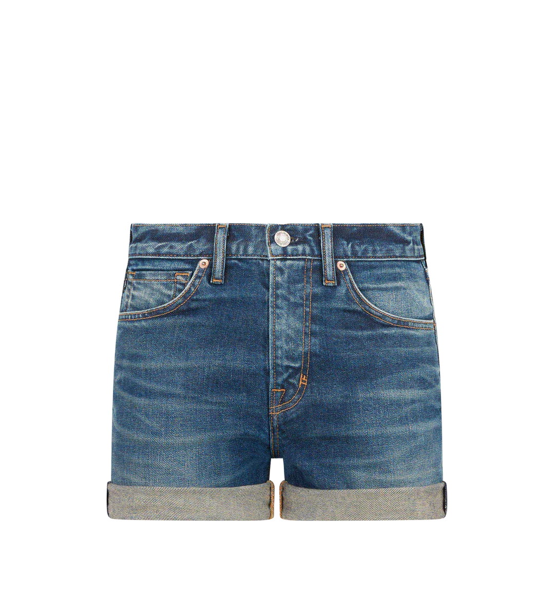 SHORTS VAQUEROS CONFORTABLES DE VAQUERO LAVADO A PIEDRA