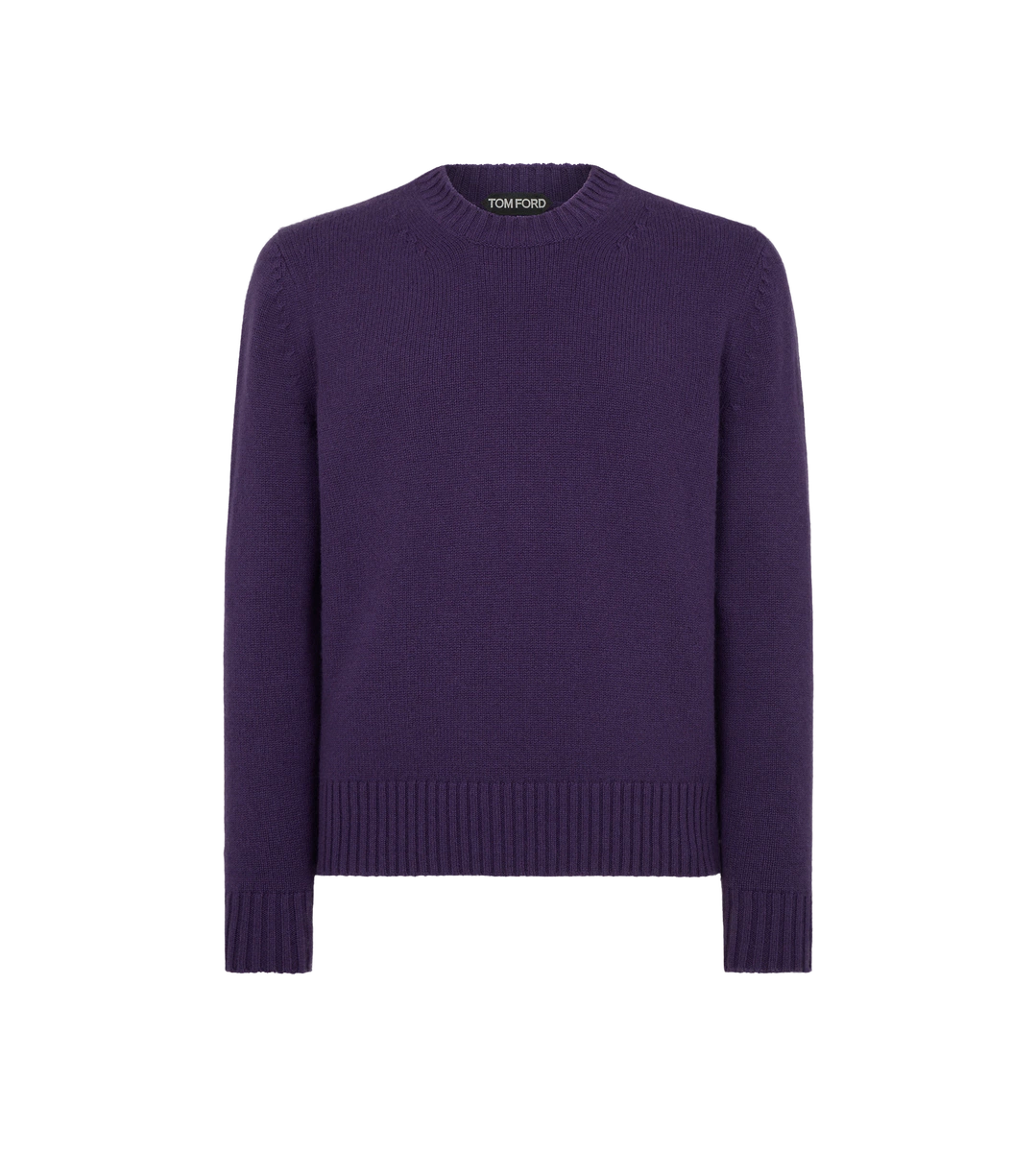 SUÉTER DE CUELLO REDONDO DE CACHEMIRA