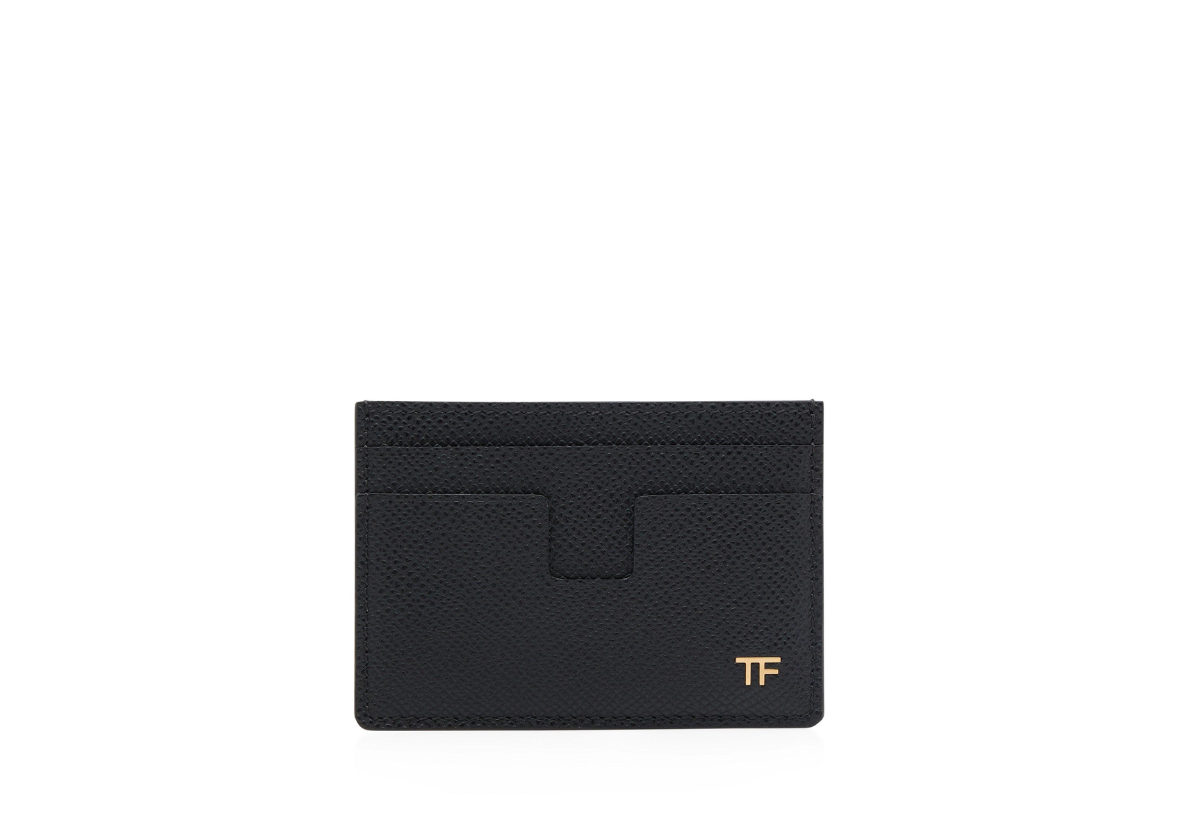 TARJETERO CON CLIP PARA BILLETES DE CUERO DE GRANO PEQUEÑO