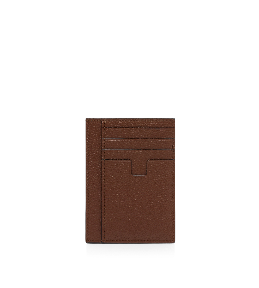 TARJETERO GRANDE DE PIEL GRANULADA