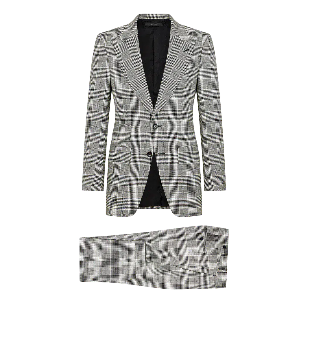 TRAJE ATTICUS DE SARGA CON CUADROS